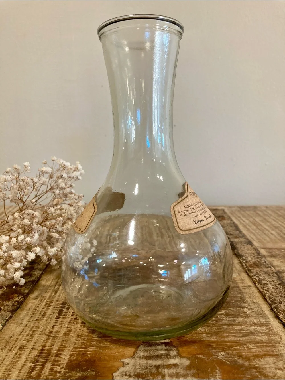 Vintage Giumarra Vineyards Mountain Vin Rosé Bottle – California Wine Decor